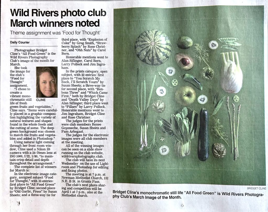 All Food Green by Bridget Cline