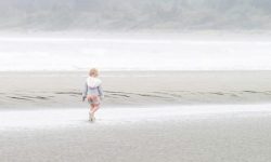 A Stroll on the Beach by Jim Ingraham