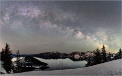 WILD-Crater Lake Spring Galaxy by Nomeca Hartwell