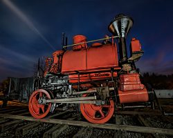Old Steam Engine by Jim Ingraham