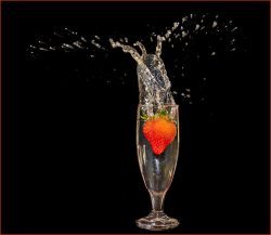 Strawberry Splash by Rose Christner