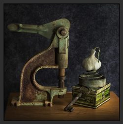 Old Garlic Press by Susan Sheets