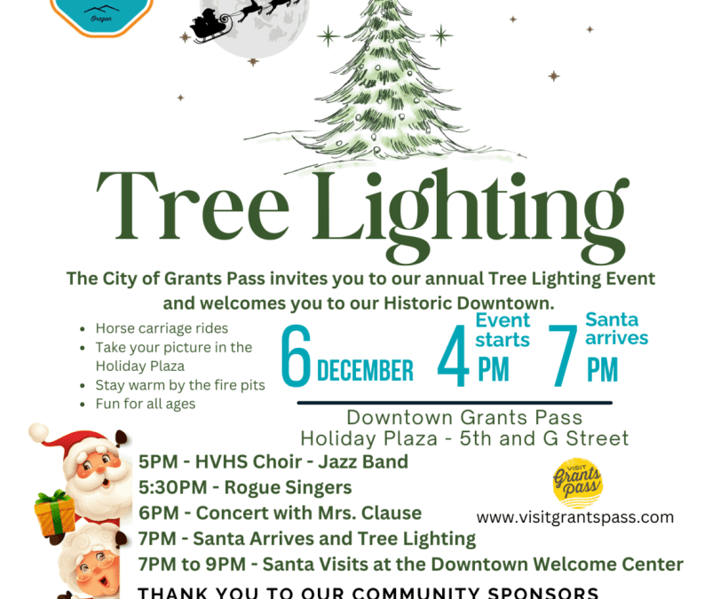 2024 Grants Pass Christmas Tree Lighting
