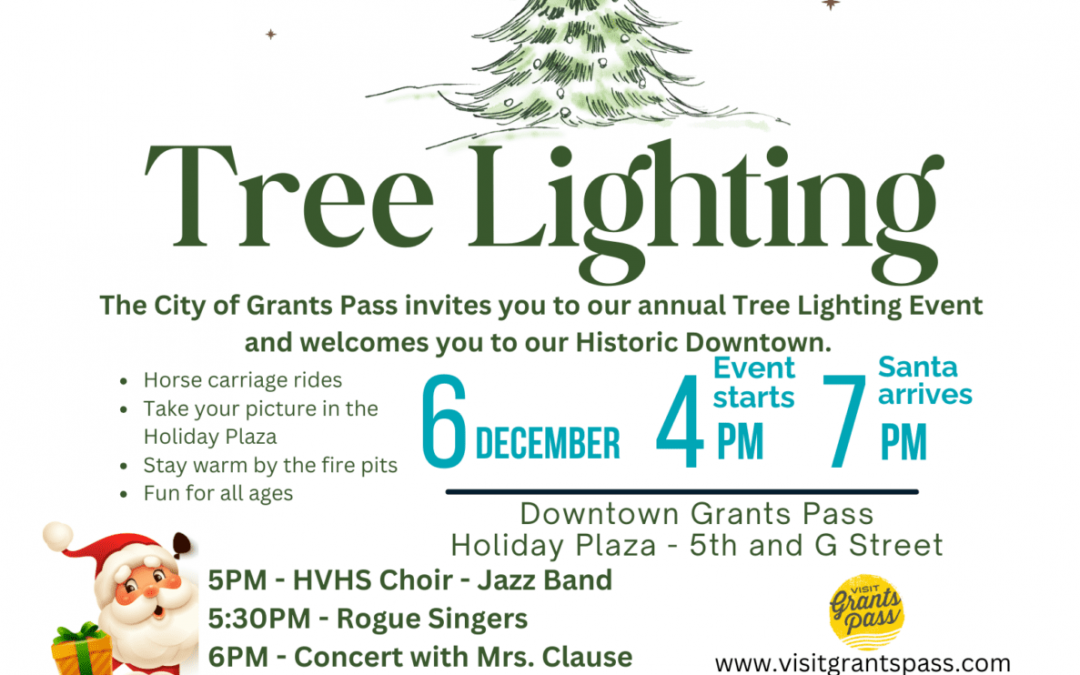 2024 Grants Pass Christmas Tree Lighting